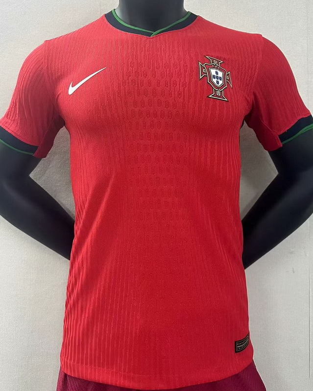 Portugal 2024 Euro Cup Home Soccer Jersey (Player Version)